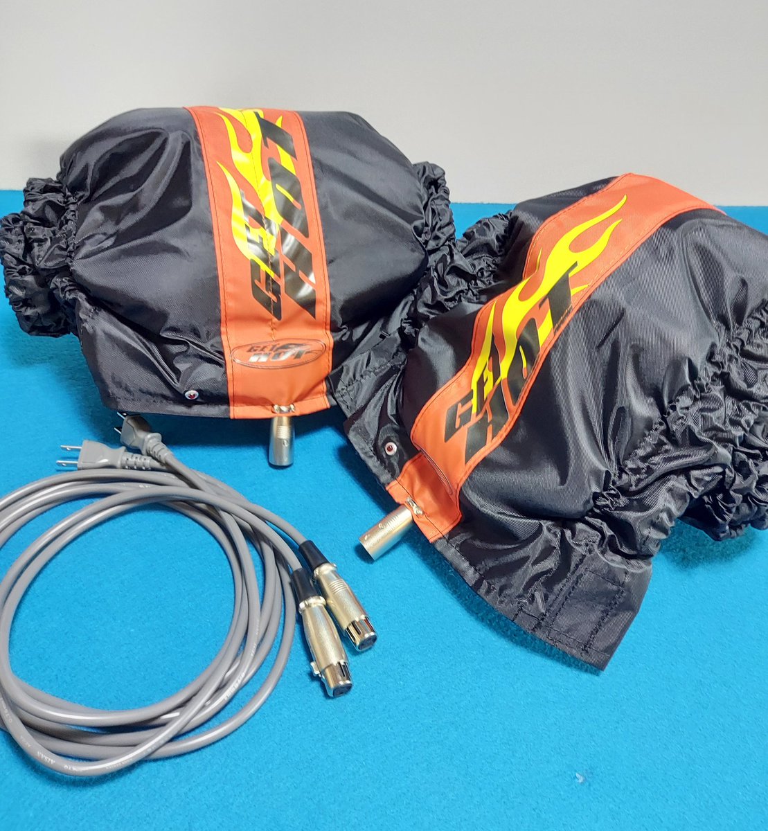 GET-HOTタイヤウォーマーが入荷いたしました。 新しいデザインです