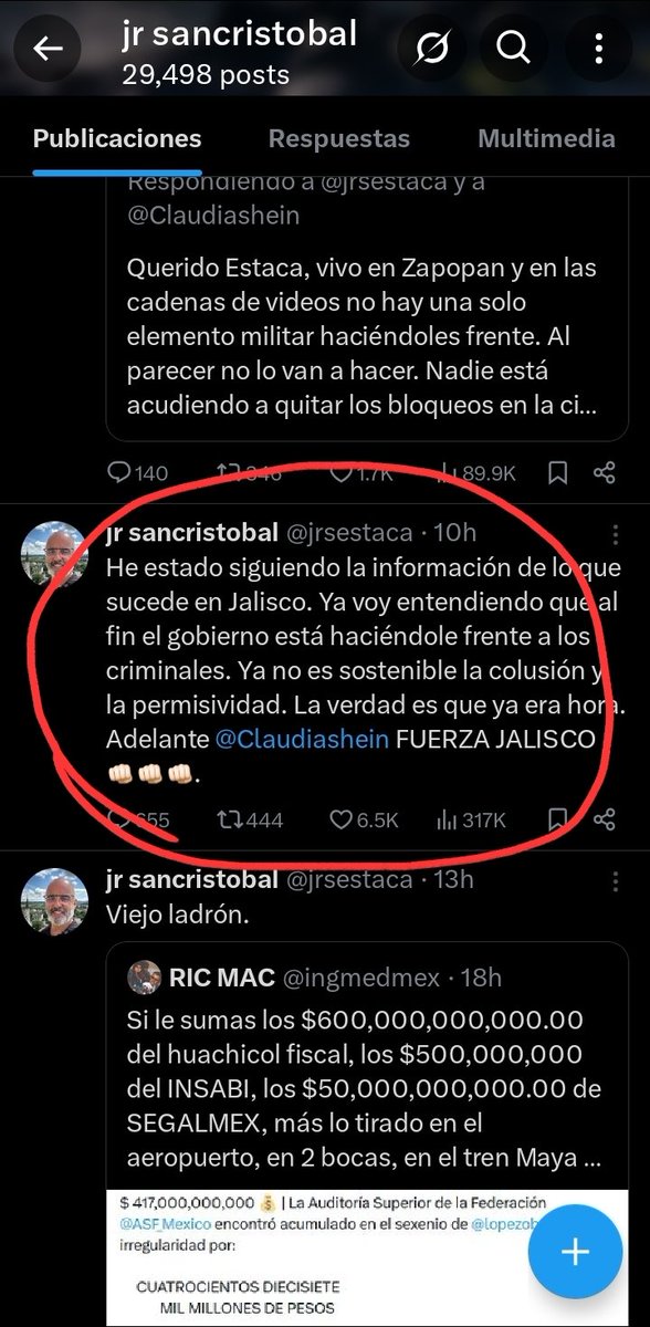Henavarro7's tweet photo. @lacornetafm @ElNuevoOficial @EVIDEGARAY @jrsestaca se que no es la línea que manejan en su programa ya que soy Fiel Cornetero de años, pero creo y considero que es importante el apoyo de su voz para Jalisco, en realidad estamos secuestrados en el estado, la realidad es otra https://t.co/Rt9OfOob2G
