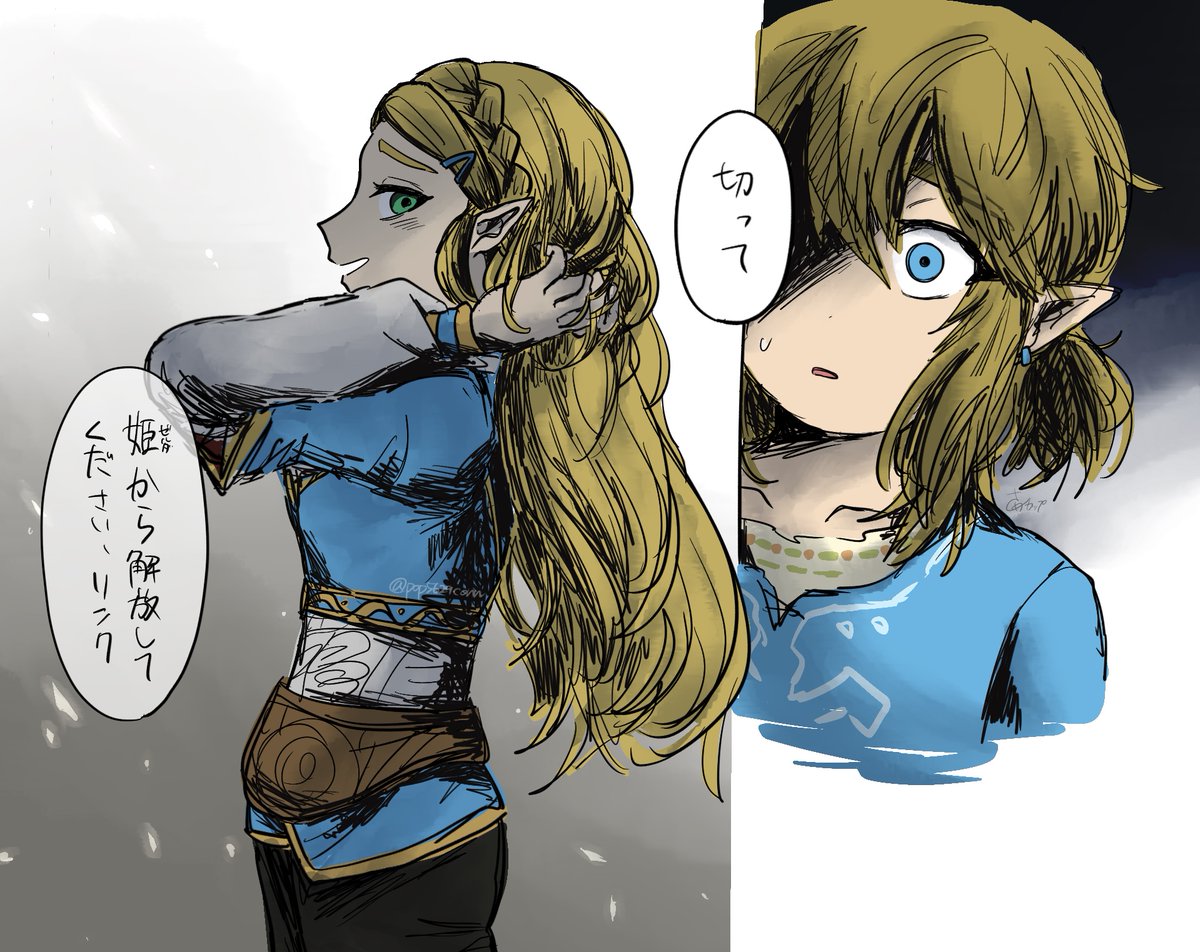 呪い
#Zelink #ゼルリン