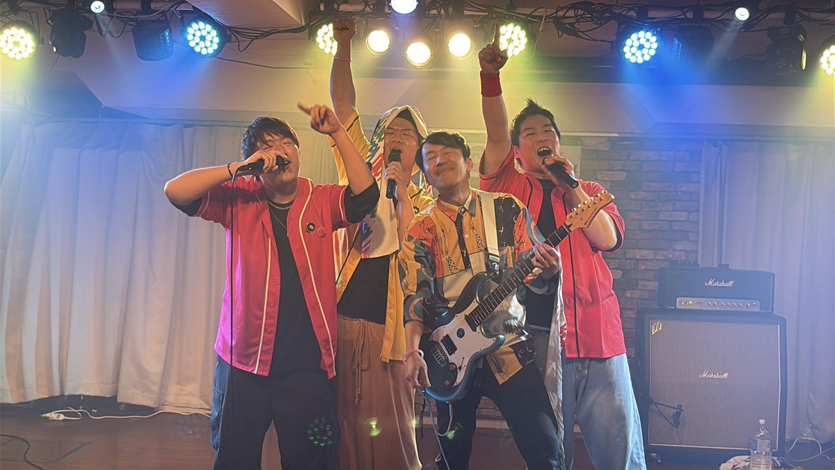 ✨えぃなchan主催イベ✨

めちゃくちゃに楽しかったです、
立ち上がれないレベルで燃え尽きました🔥

演者、お客さん、スタッフ、
全員が笑顔で、全員が全力で音楽を楽しんでいる様子に飲まれてハイ(灰)になりました🍻

主催者の人柄が直撃した素晴らしい1日、
また是非！誘ってください😊😊！
