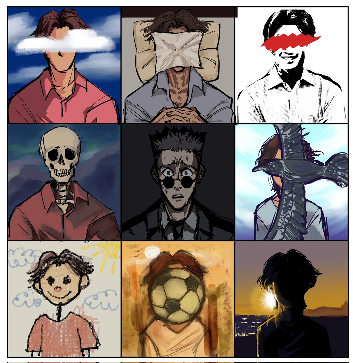 "And I've started to forget your face"