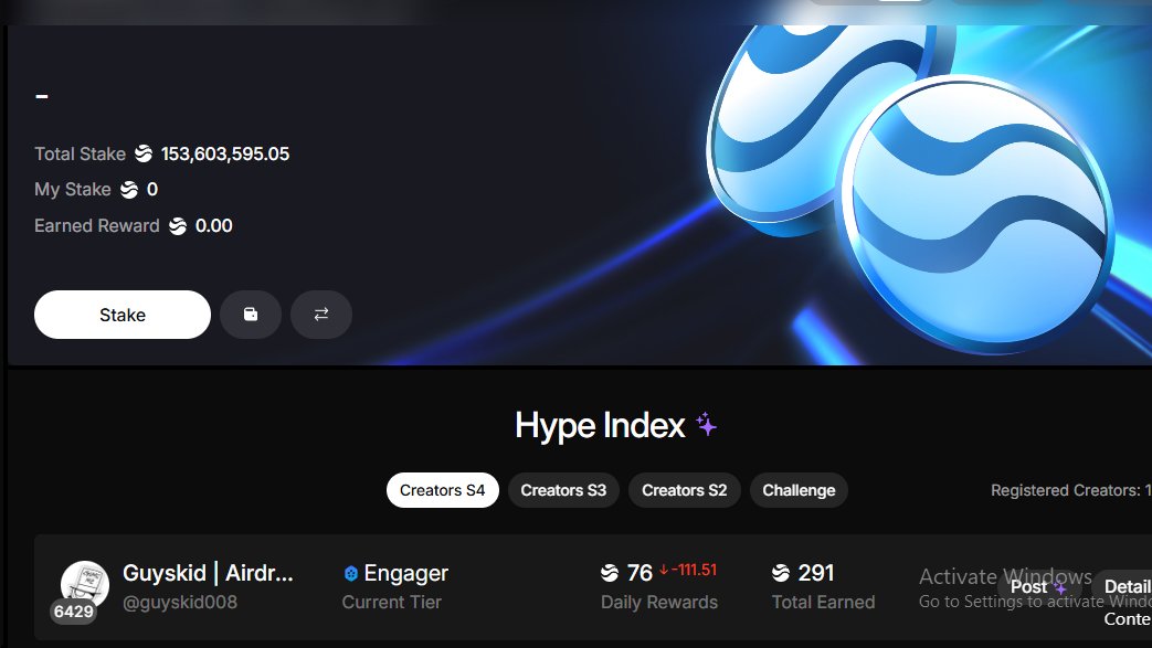 guyskid008's tweet photo. Woke up to some serious progress on @River4fun today. 📈

If you aren’t farming River points yet, you’re missing out on the cleanest product stack in DeFi.

Get in here: 👉https://t.co/xzlA4Zl5rd

@RiverdotInc #Rivercoin #Crypto #Web3 https://t.co/Yv1zwlZLrb