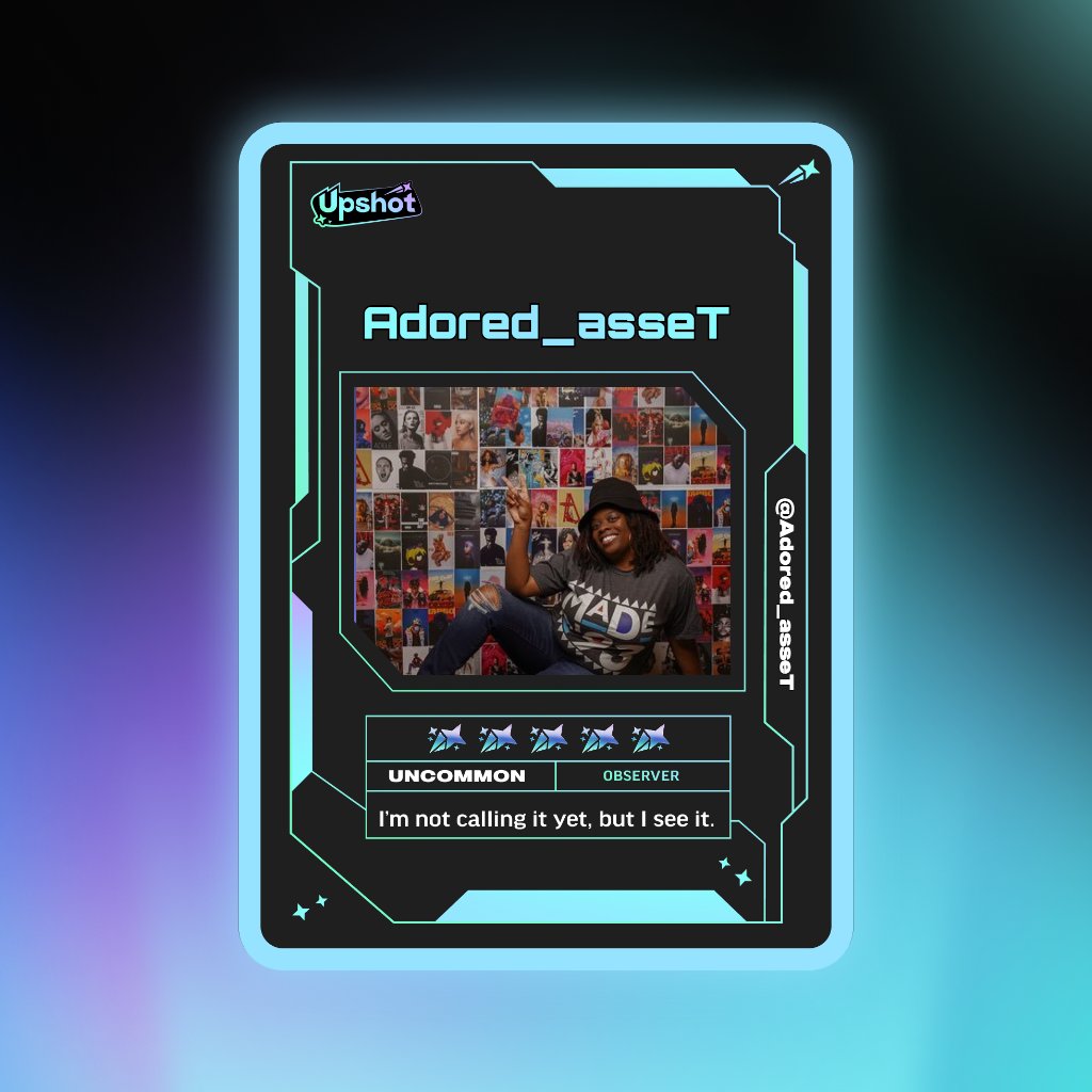 Adored_asseT's tweet photo. Just ripped my Predictor Card!

Ready to claim instant cash prizes, free packs and more.

Welcome to Prediction Play on @upshot_cards https://t.co/eqGShzA0m2