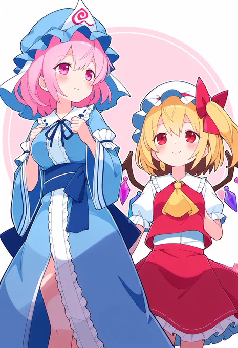 幽々子とフラン #東方Project