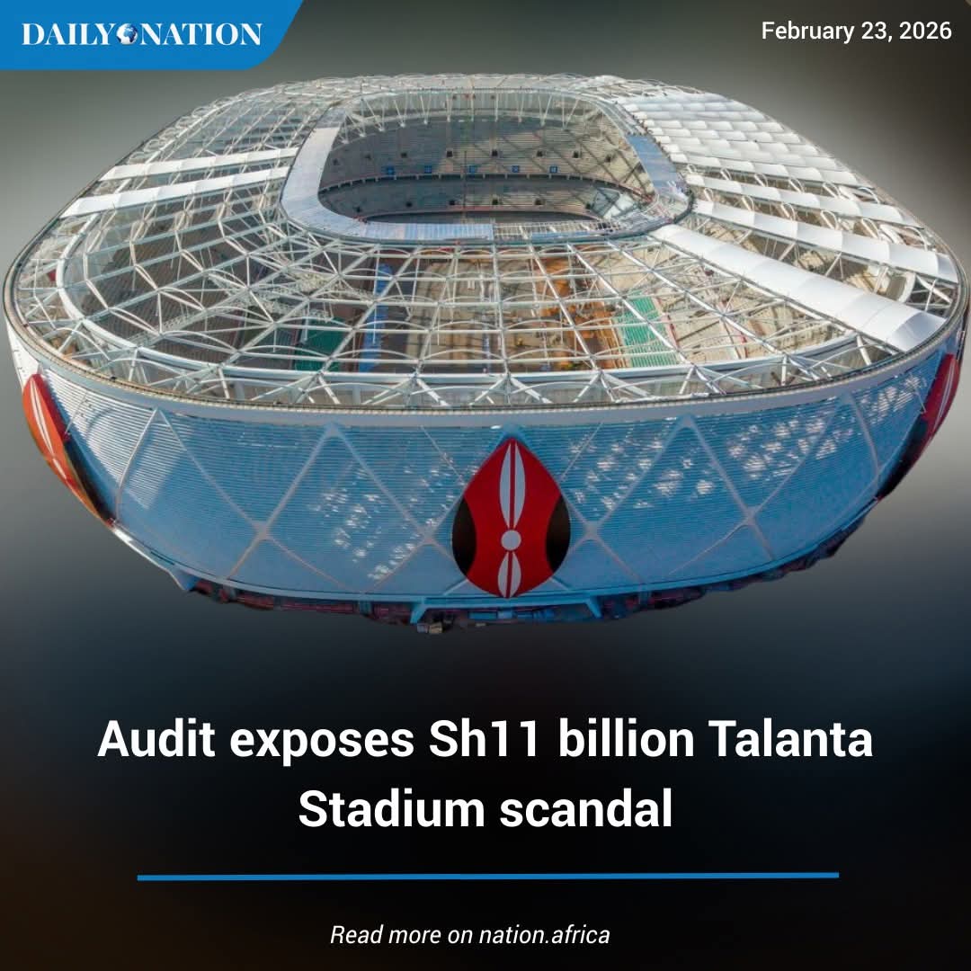 According to Auditor-General Nancy Gathungu, The cost of constructing Nairobi’s Talanta Sports City was inflated by Sh10.85 billion! Do our leaders even care? Do you know many hospitals, schools and roads we can build with KSH. 10.85 billion?