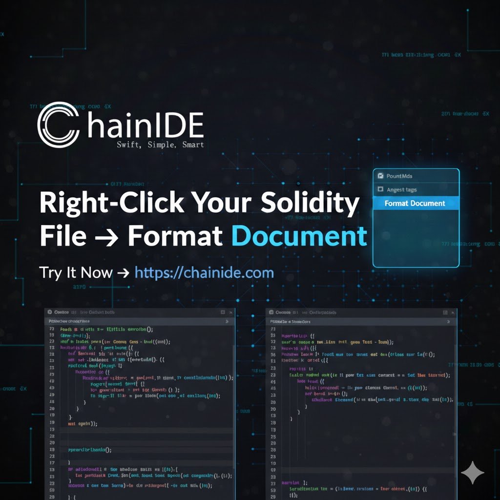 ChainIDE tweet media