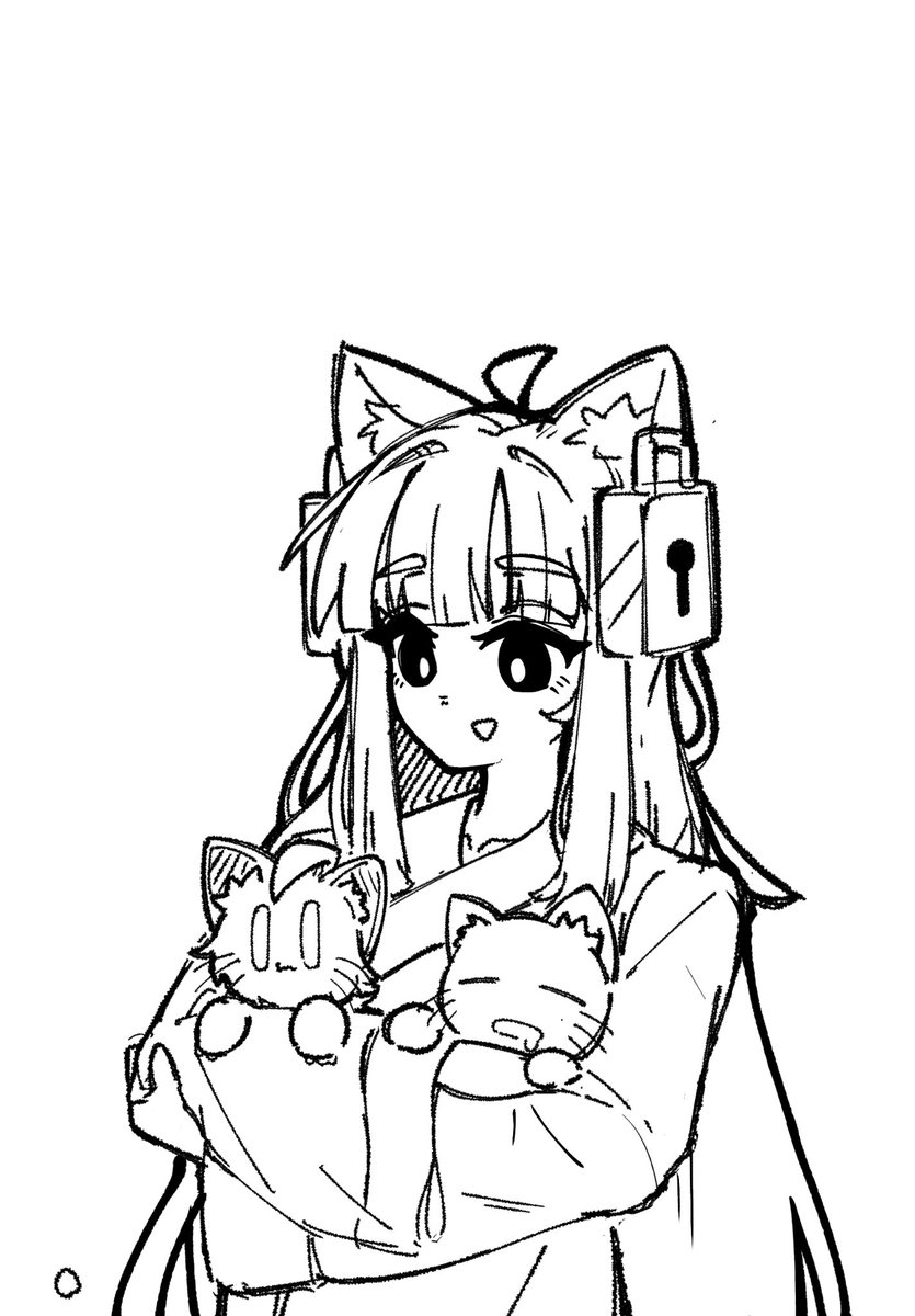 猫の日大遅刻ですね
#あまネクロ