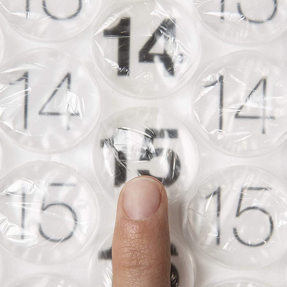 UnicunShop's tweet image. Stress less, pop more! 🎉  Our Bubble Wrap Calendar lets you celebrate each day with a satisfying POP.  Get yours before they're gone!  unicun.com/product/bubble… #bubblewrap #calendar #stressrelief #fun