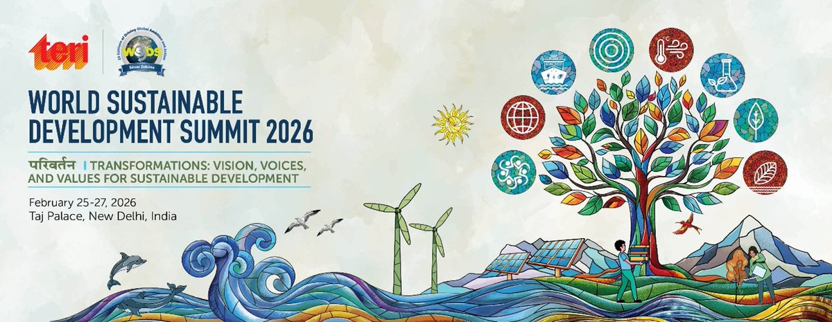 VeenaSahajwalla's tweet photo. Excited to be in India to speak at @teriin's World Sustainable Development Summit #WSDS2026, highlighting that using innovations like our @UNSW SMaRT Centre's recycling and #MICROfactorie and #Green Steel techs are essential for sustainable manufacturing 

https://t.co/Rt32rwqRTe https://t.co/f5mMwd7DuB