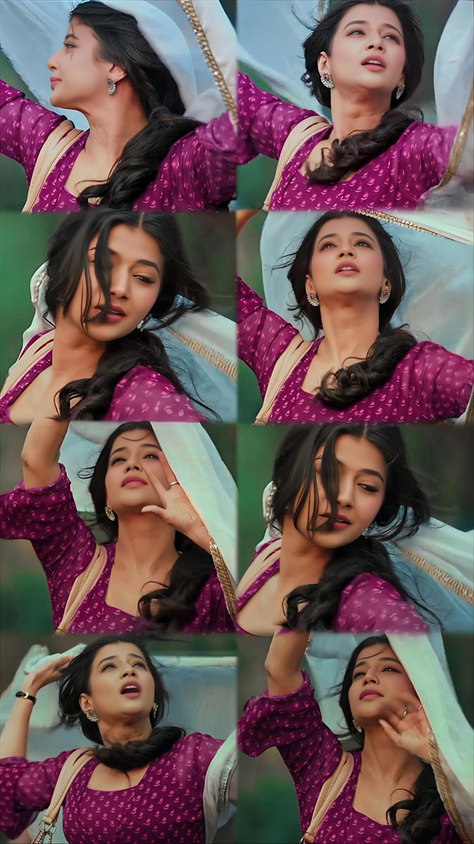 Grace flowing like her dupatta 💫My Prettiest 🤏💕 

[#SamridhiiShukla #AbhiraSharma #yrkkh ]