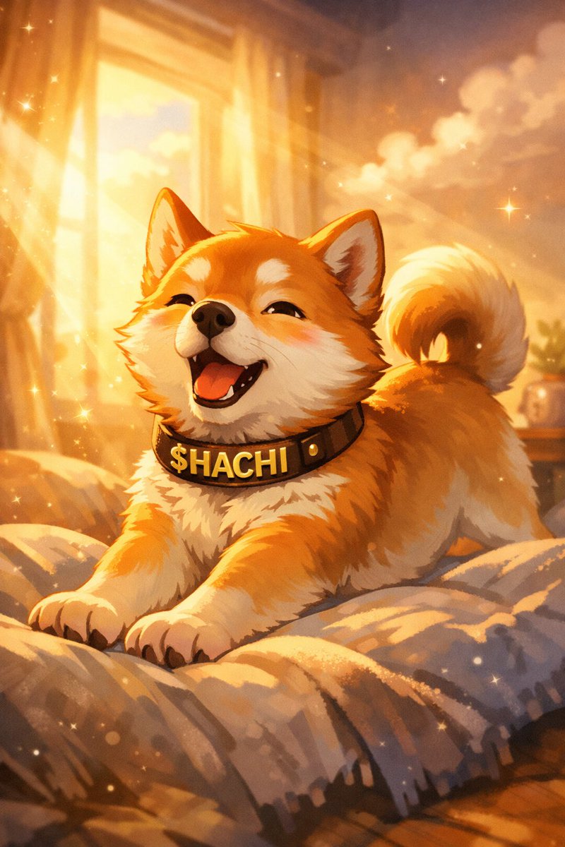 Good morning 🐶

$HACHI