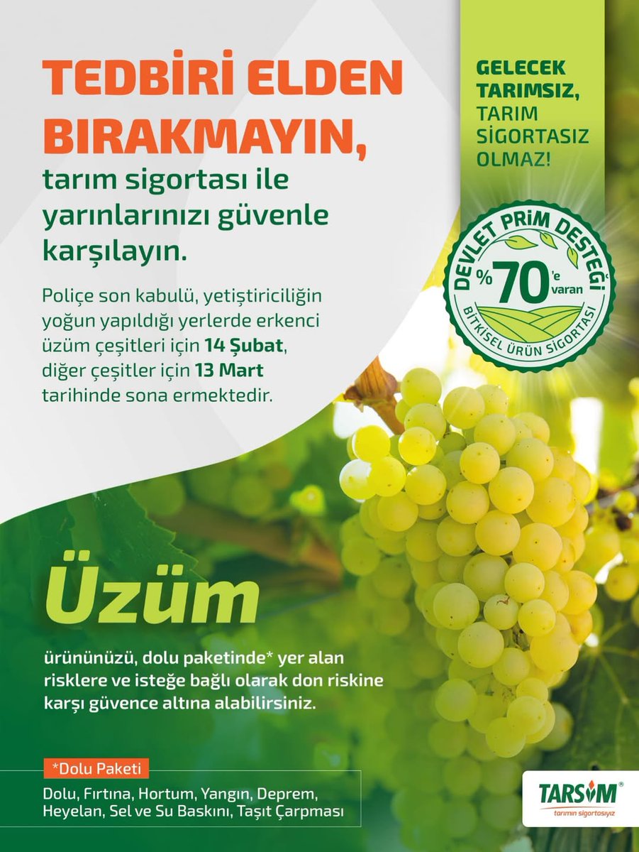 Tarım sigortanızı yaptırmak için, TARSİM’e üye sigorta şirketlerinin yetkili acentelerine başvurabilirsiniz.
<a href="/TCTarim/">T.C. Tarım ve Orman Bakanlığı</a> <a href="/ibrahimyumakli/">İbrahim Yumaklı</a> <a href="/tarim_sigortasi/">TARSİM</a>
<a href="/lcandan77/">lcanda76</a>