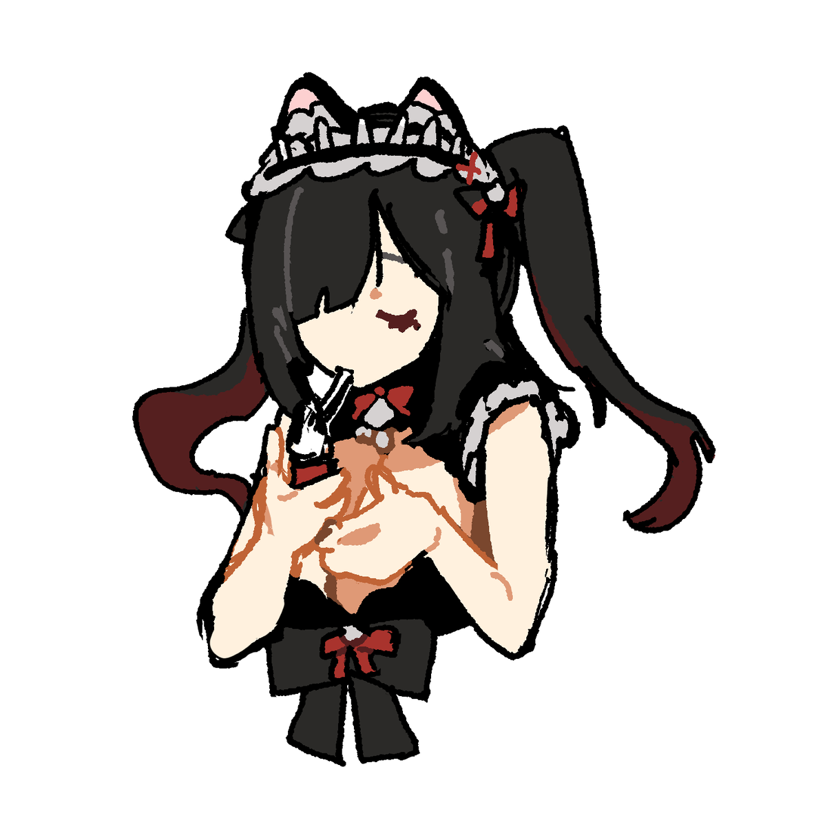 🐾her 2.0 is so prettyyy
congrats on the debut <a href="/sukitvtuber/">Suki 💀 🐾</a> !!!

#Sukiillust