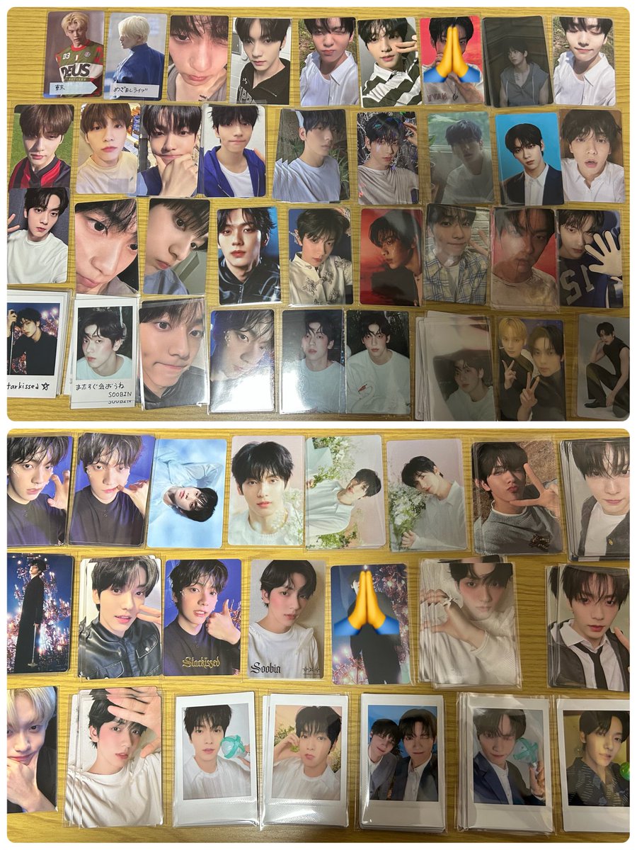 mirae ユビン イベント当選トレカ TXT トレカ交換探しています！ 【譲】スビン ヨンジュン ボムギュ