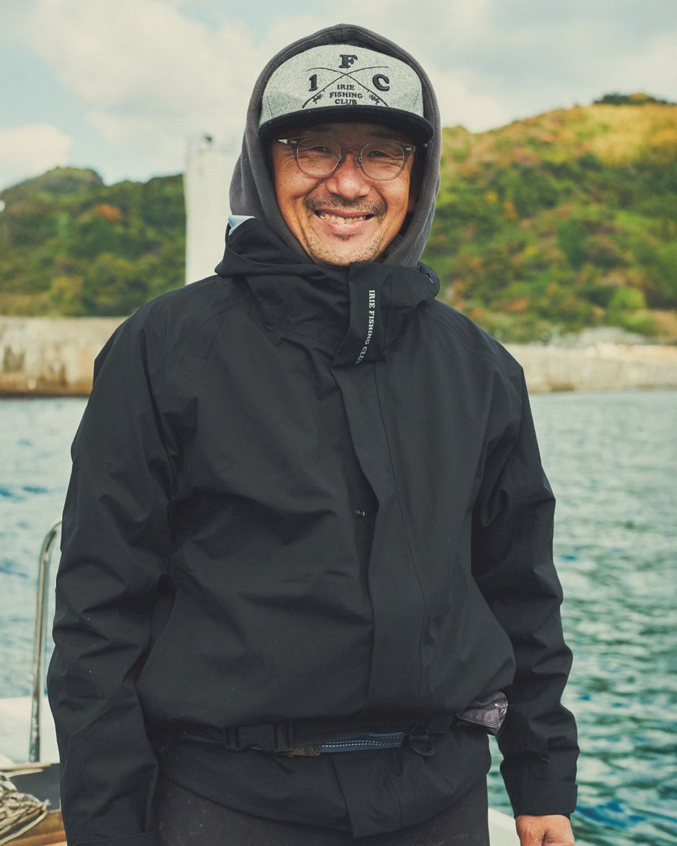 IRIE SHELL JACKET FISHING ウェア FISHERMEN CLUB
