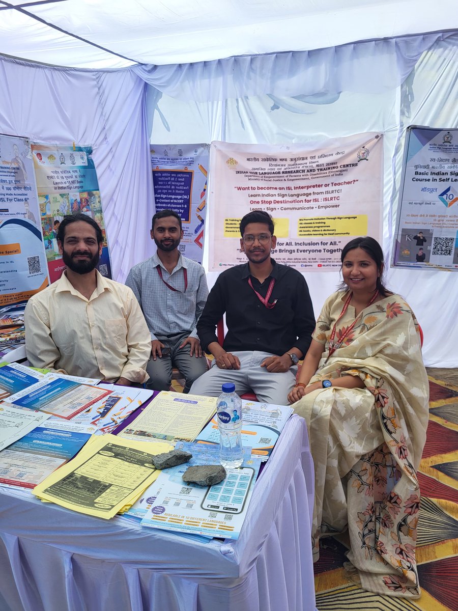 Indian Sign Language Research and Training Centre tweet media
