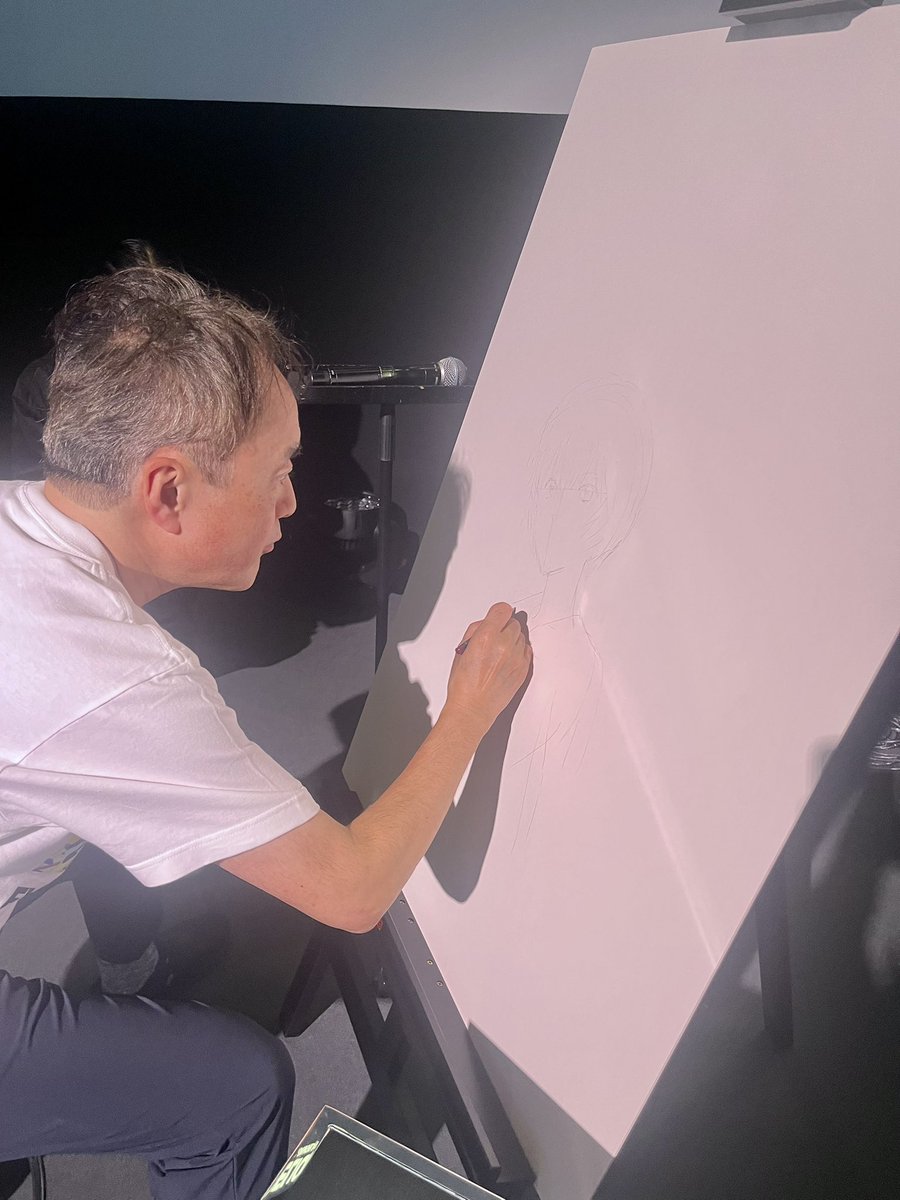 😳‼️【「EVANGELION:30+；」EVA EXTRA 30 ラウンジ】

#松原秀典　ライブドローイング終了....と思いきや......

松原秀典 ライブドローイング 第二弾
急遽開催中！
展示エリア ラウンジにて....！

15:20頃終了予定です。