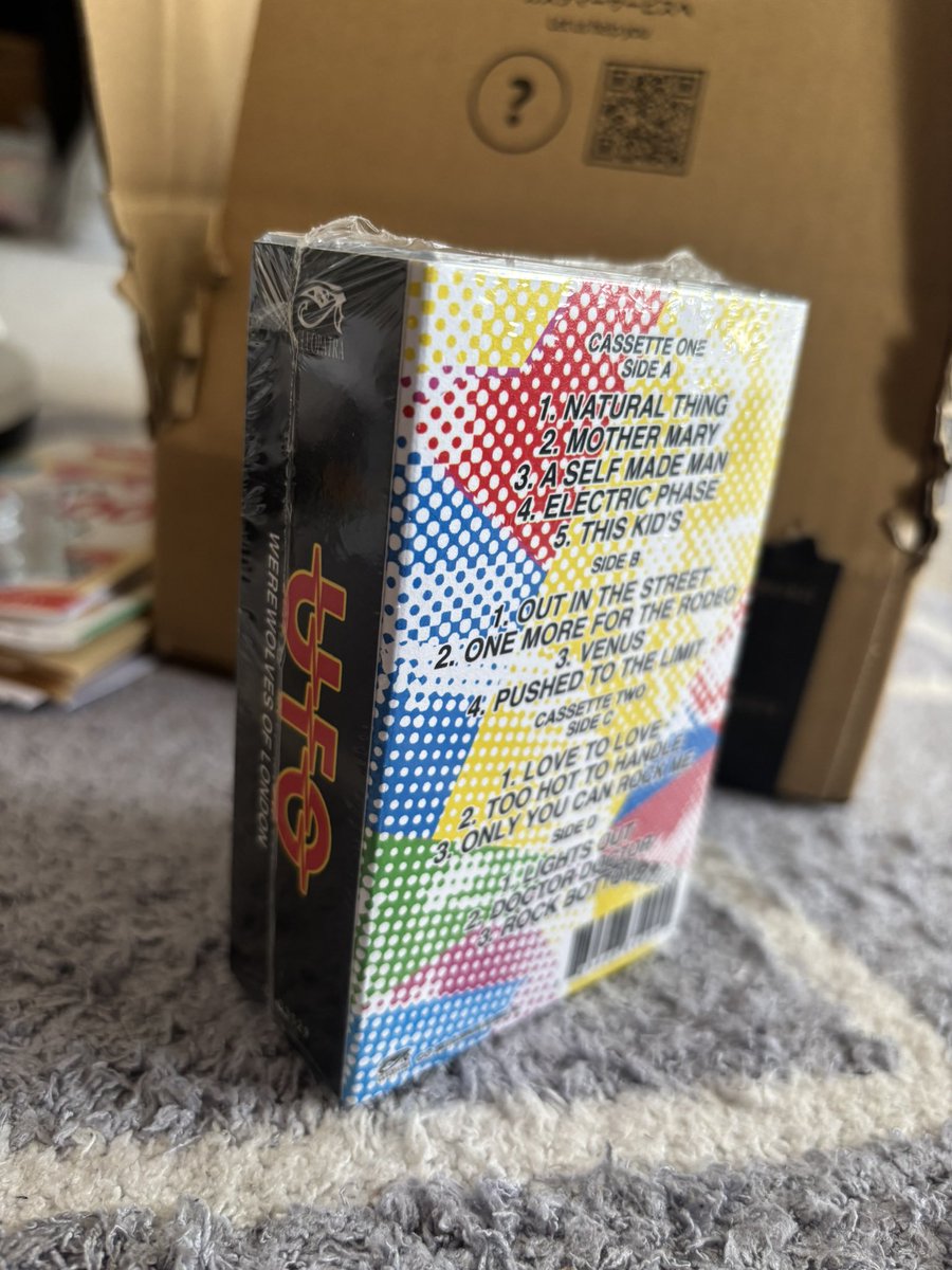 UFOのカセットｷﾀ━(ﾟ∀ﾟ)━! #ufoband