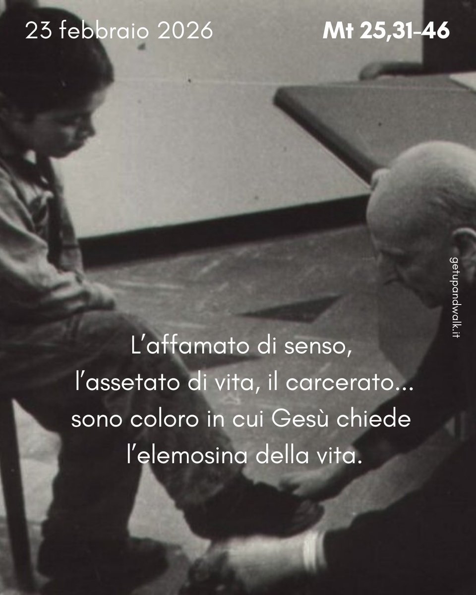 _getupandwalk_'s tweet image. Il Signore proprio quei #panni aveva preso e magari ci aspettavamo che fosse solo in Cielo! E invece era lì, #vicino a te e a me!

getupandwalk.gesuiti.it/2026/02/23/tra…