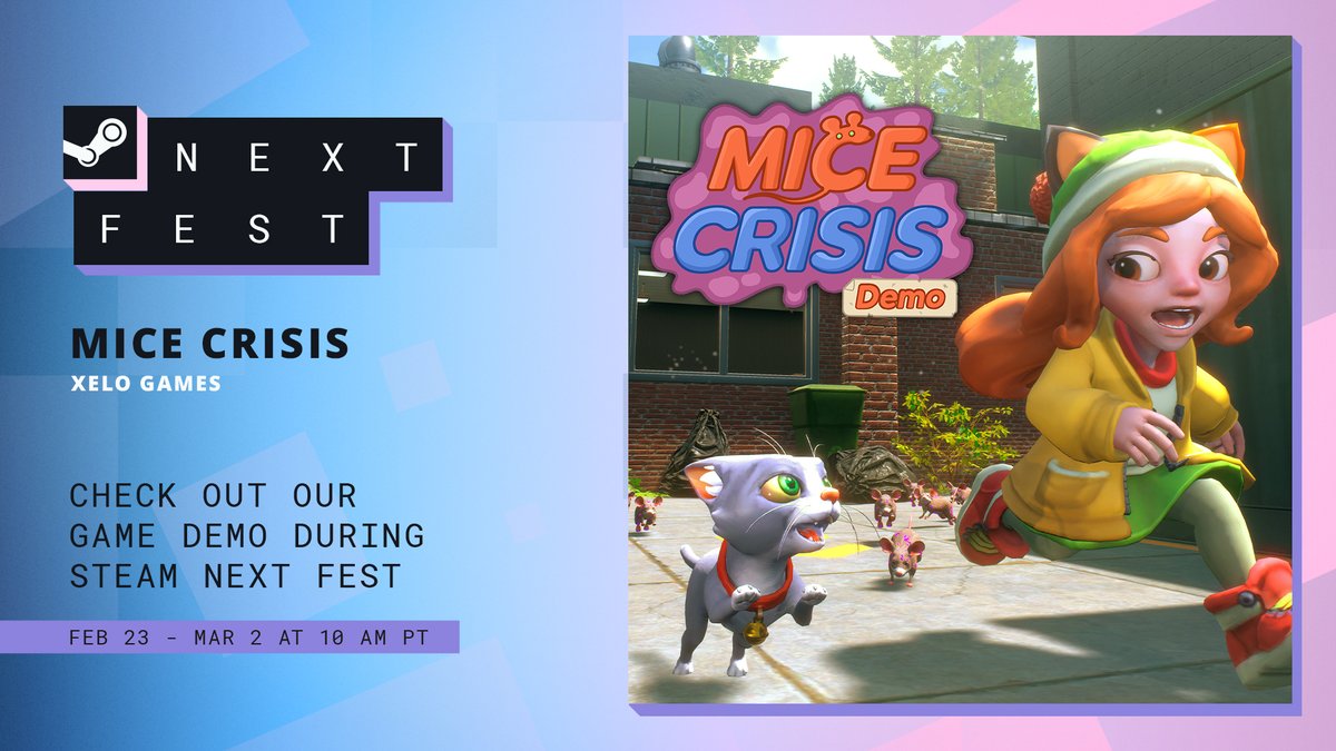 Xelo Games - Mice Crisis coming soon! tweet media
