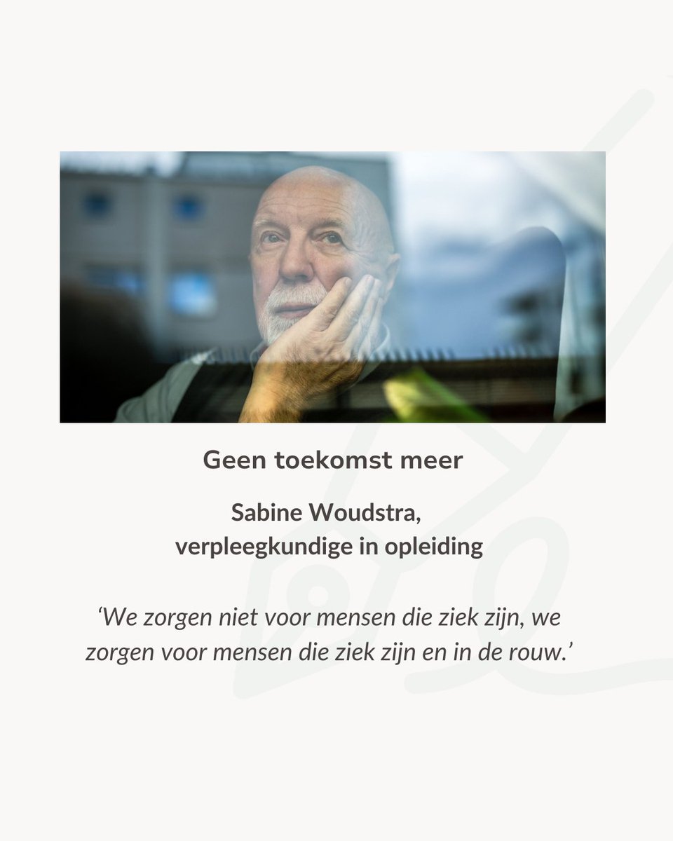 'Vaak herkennen we rouw niet. We zien prikkelbaarheid of claimend gedrag en proberen dat met praatjes en koffie te sussen. Maar rouw laat zich niet negeren. 'T wordt tijd dat we dat onder ogen zien.'

Lees column 'Geen toekomst meer' van Sabine Woudstra 👇
carend.nl/artikelen/colu…