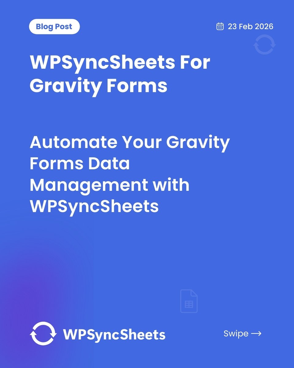WPSyncSheets - Import Export for WordPress & Woo tweet media