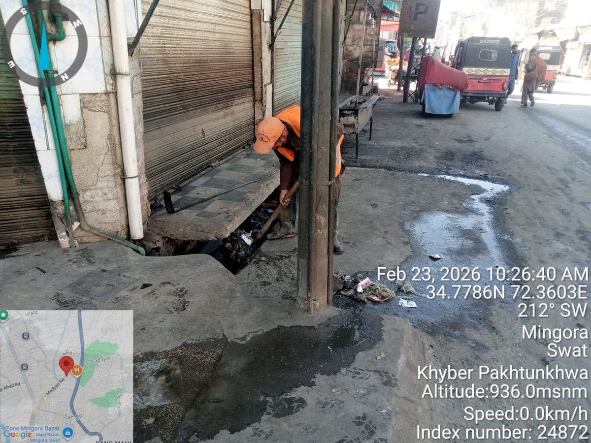 ڈبلیو ایس ایس سی سوات کا سنیٹیشن سٹاف نالوں کی صفائیاں کر رہے ہیں۔

<a href="/cm_kpk_ps/">CM KP</a> <a href="/CSKPOfficial/">Chief Secretary Khyber Pakhtunkhwa</a> <a href="/GovernmentKP/">Government of KP</a> <a href="/KPChiefMinister/">Chief Minister KP</a> <a href="/LGKPGovt/">Local Government Department KP</a> <a href="/IKConnect1/">KP Updates</a> <a href="/KPCMSCU/">KP CM’s Communication Unit</a> <a href="/PMRUKP/">PMRU Khyber Pakhtunkhwa</a>