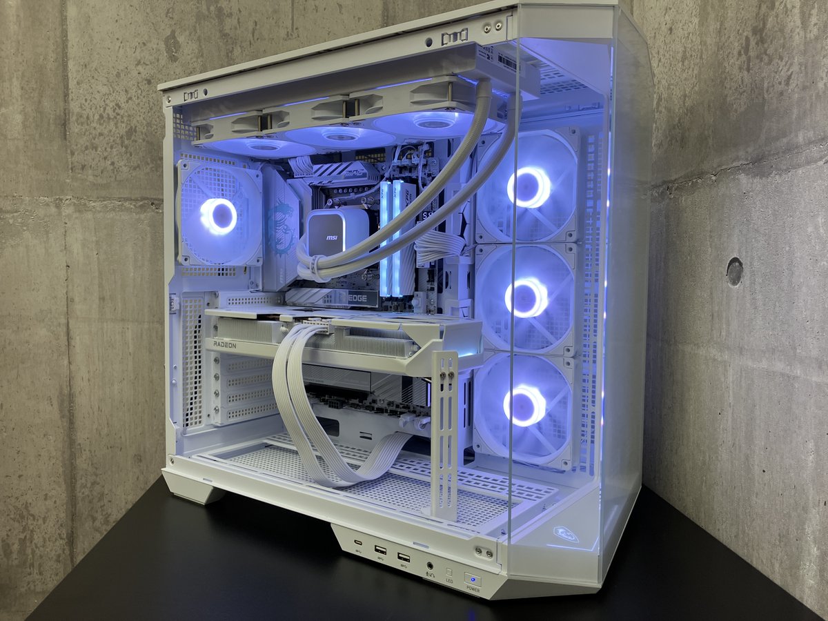 お客様ご依頼の #組立代行 PCが完成‼️ 🚀#AMD Ryzen 9 9950X