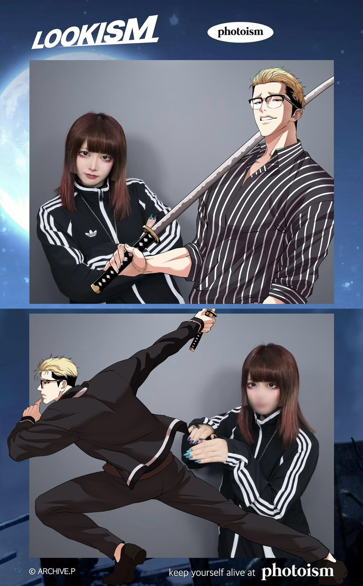 onotetsuko's tweet photo. 我也拍上人生四格了嘿嘿嘿
#lookism #photoism https://t.co/wXJ9nSdnlH