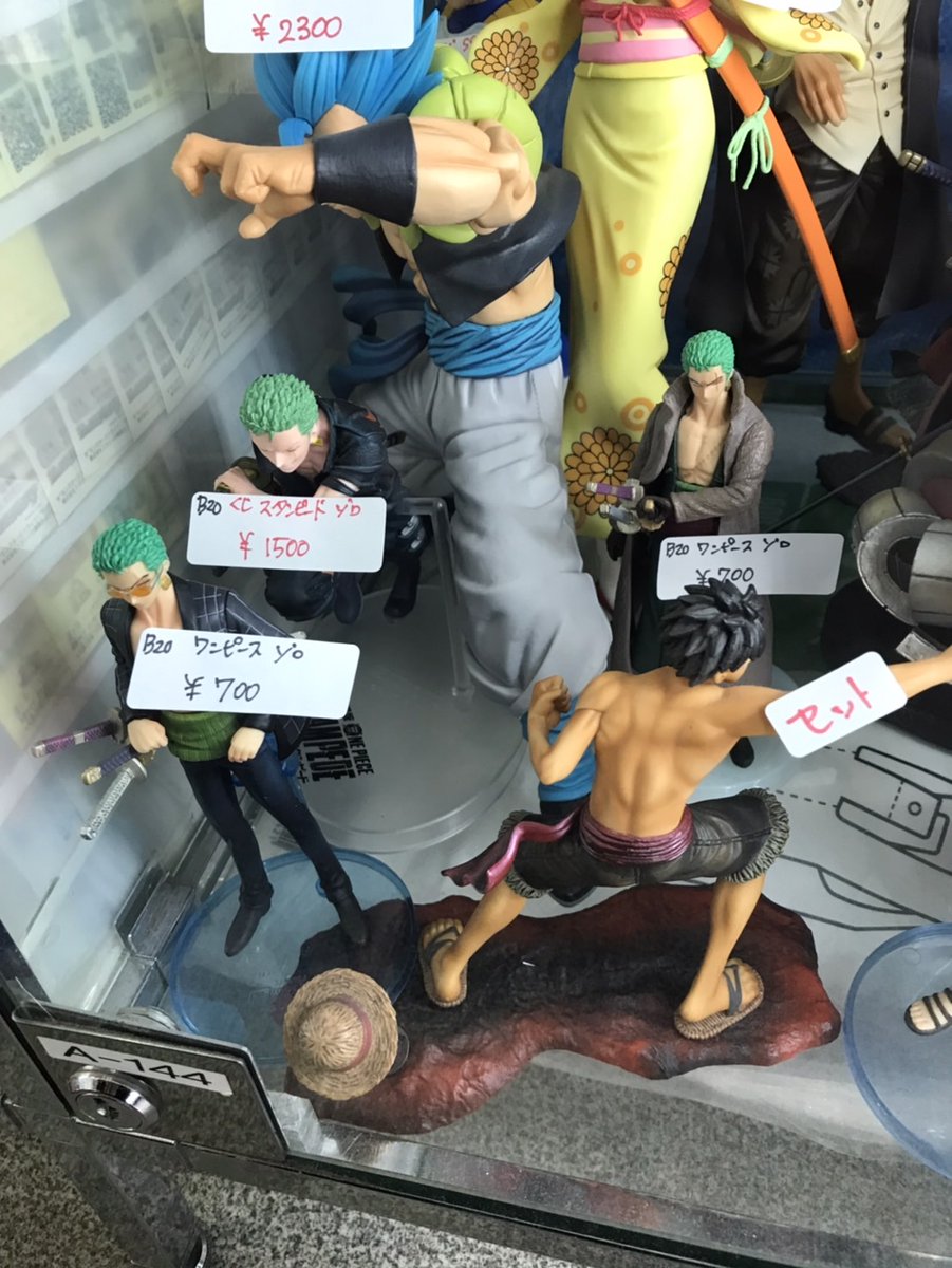 ☆A144ケースに入荷しました！！ ワンピース フィギュア 各種