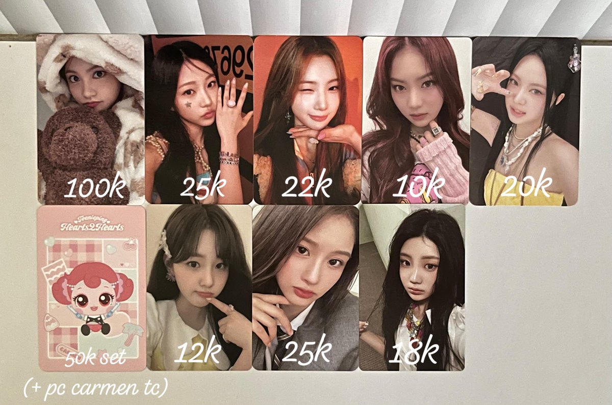 fleurelines's tweet photo. wts - want to sell official photocard 
🏠ina, sby (exc adm 15%)
💸transfer/splitpay
📸get video condition &amp; proof

[@ after dm thankyou]

t. wts photocard enhypen hearts2hearts nmixx kep1er illit newjeans aespa https://t.co/CLH2DN4QFC