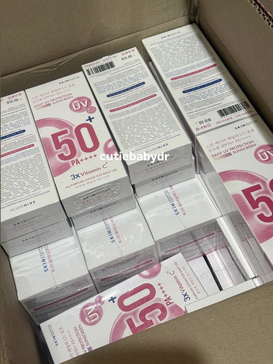 cutiebabydr's tweet photo. wts/ขาย
skineditor มี body cream, sunscreen, scrub
ชิ้นละ 100 ฿ มีจำนวนมาก
ค่าส่งเหมาๆ 60 ฿
สั่งซื้อ dm ได้เลยค่า
#SkinEditorxPor
#SkinEditor #ส่งต่อสกินแคร์ #สกินแคร์ https://t.co/5m9JZ887Ah