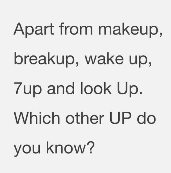 Which other up do you know?