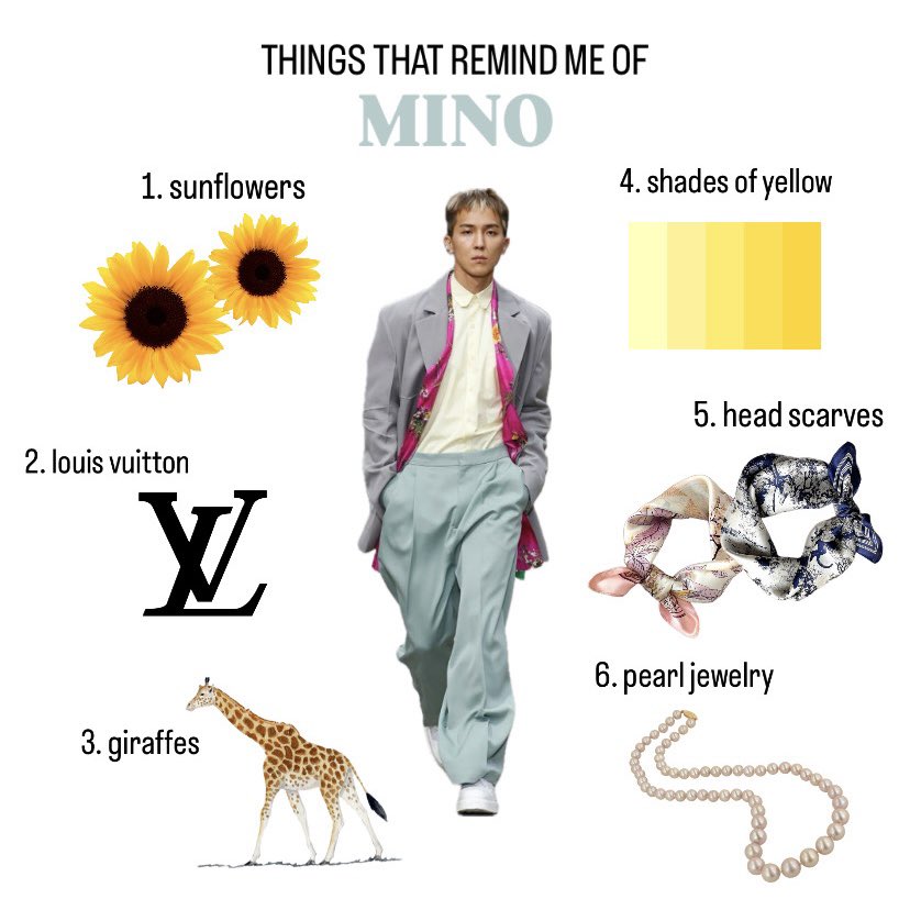 things that remind me of mino ♡
