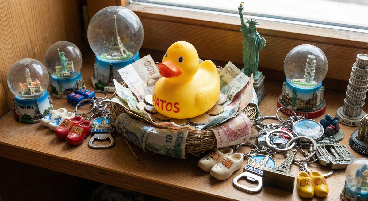Patos_Meme_Coin's tweet photo. Trinkets gather dust. 

Digital assets like Patos Meme Coin gather momentum. 

Swap the dust collectors for block producers. 🗿🕸️ 

#WealthGeneration https://t.co/Lp8OtoK16s