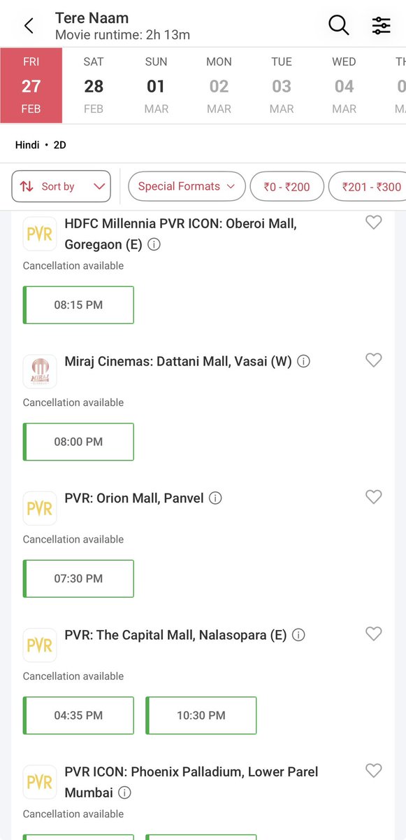 Green revolution is back in theatres with #SalmanKhan. #TereNaam is being re-released and not a single show is in fast filling mode. Waiting for corporate to kick in. 

Disaster in 2003, disaster in 2006. Teaser before #BattleOfGalwan😂