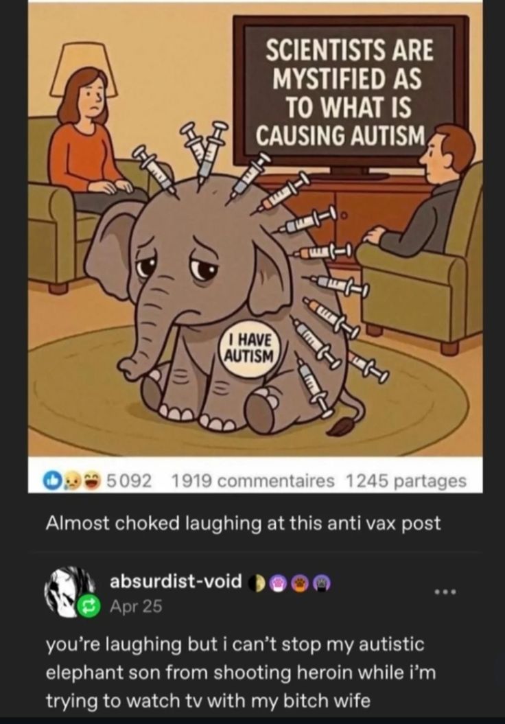 i feel like its funnier with the context of the original