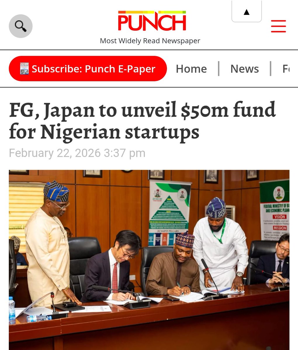 The Federal Government has formally launched a $50 million Impact Innovation Fund aimed at supporting Nigerian startups addressing critical social challenges, following agreements signed between the Nigeria Sovereign Investment Authority (NSIA) and the Japan International