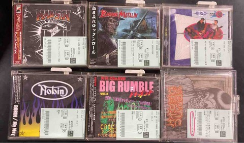 新宿パンクマーケット】 PSYCHOBILLY/ROCKABILLY中心に中古CD入荷