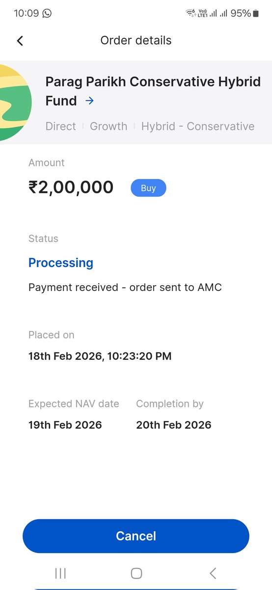 Melvin_S___'s tweet photo. @zerodha @CoinByZerodha why not executed the order till now??? https://t.co/iI3t5Wpnc1