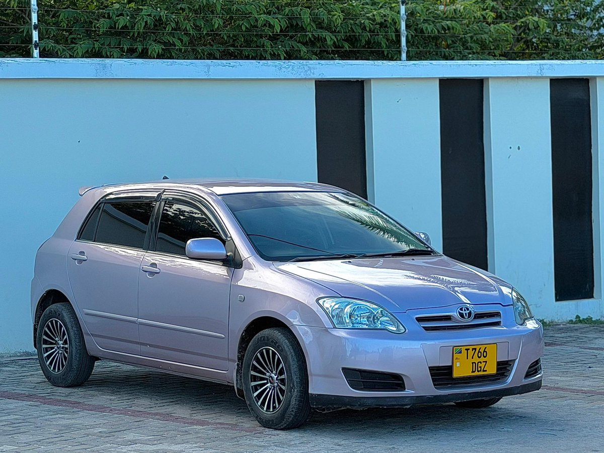 empiremotorstz's tweet photo. TOYOTA ALLEX 2004

11.9M TZS | 0793 854 488

1,490 cc | Automatic | 2WD | Petrol
~109 hp | ~141 Nm | 0–100 km/h: ~11.5 sec | Fuel ~14–16 km/L | Tank ~50 L (~700 km range)

Android TV | Sport Rims | Reliable, economical and smooth. Gari nzuri sana for daily driving. https://t.co/dAJD4kQOdR