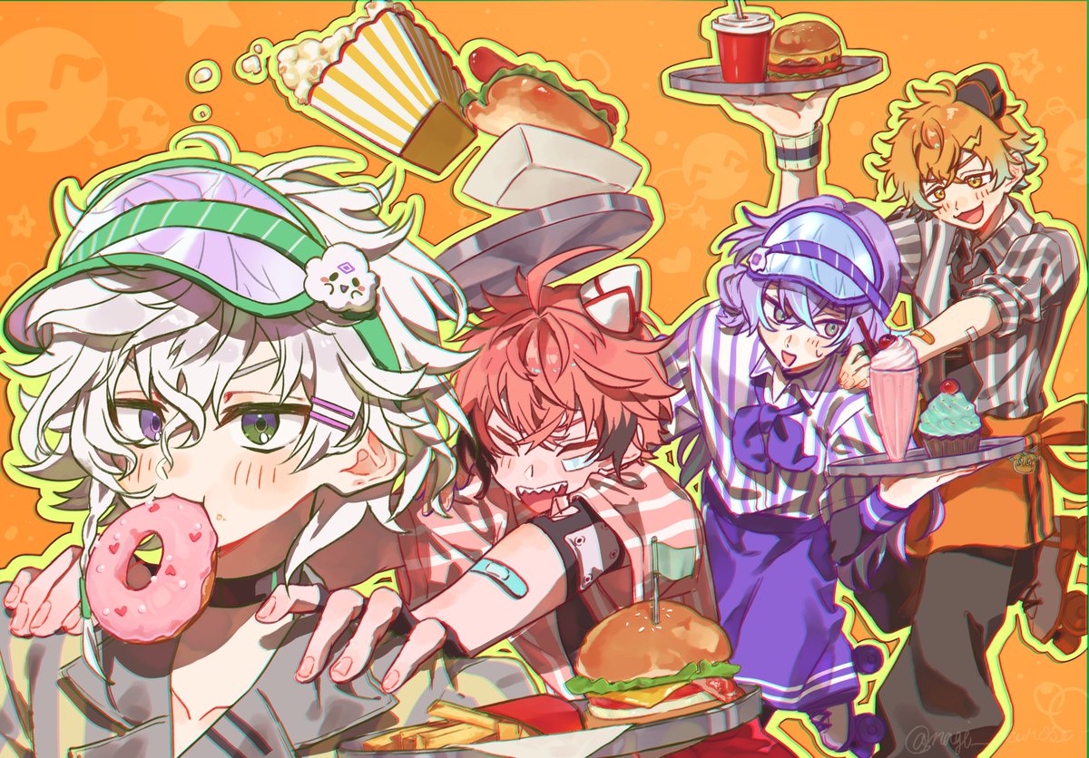 バイト組！＃叢雲掲示板　#紙とウェン 　#ショウゾウ画 　　#ウサミアァァァァトゥ