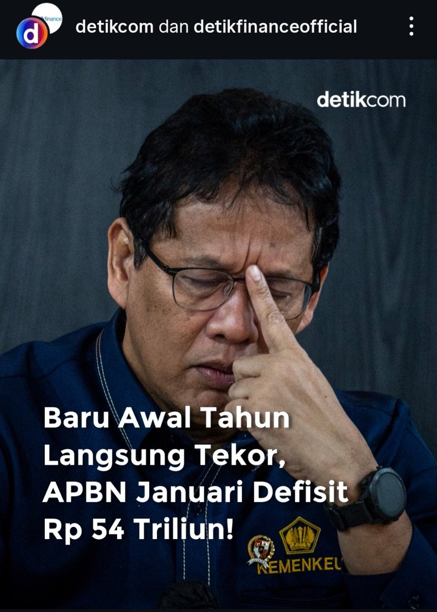 Loh, katanya efisiensi berhasil, kok uda tekor?