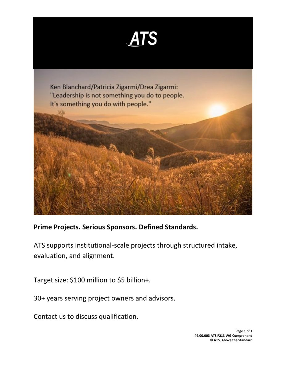 ATSPGroup01's tweet photo. 🎯Great projects fail every day due to weak structures, poor documentation, or unclear risk.
We prevent that.
Email rm@ats-business.com for next steps.
#Bankability #DealExecution https://t.co/KejusUlzTr