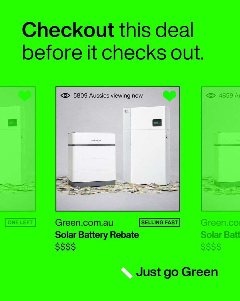 Yes, the federal battery rebate is still live.

Here’s the catch (and it’s a pretty important one):
The rebate drops on May 1, 2026, then again every January 1 and July 1 until it wraps up in 2030.

Wanna learn more? Check out our video: ap1.hubs.ly/y0B20X0

#JustGoGreen