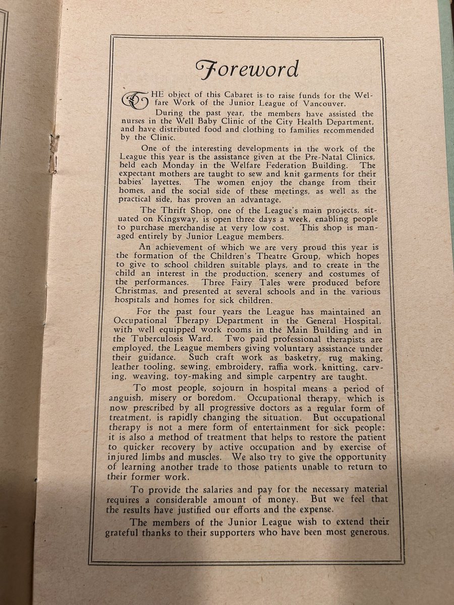 TheAaronChapman's tweet photo. 91 years ago tonight at @commodorevcr the Junior League Cabaret dinner—a charity organization that raised funds for expectant Mothers to Tuberculosis patients, with an evening of music and dance.
Maybe your grandparents went? #CommodoreHistory #Vancouver @GranvilleStreet https://t.co/vpBawT1cAh