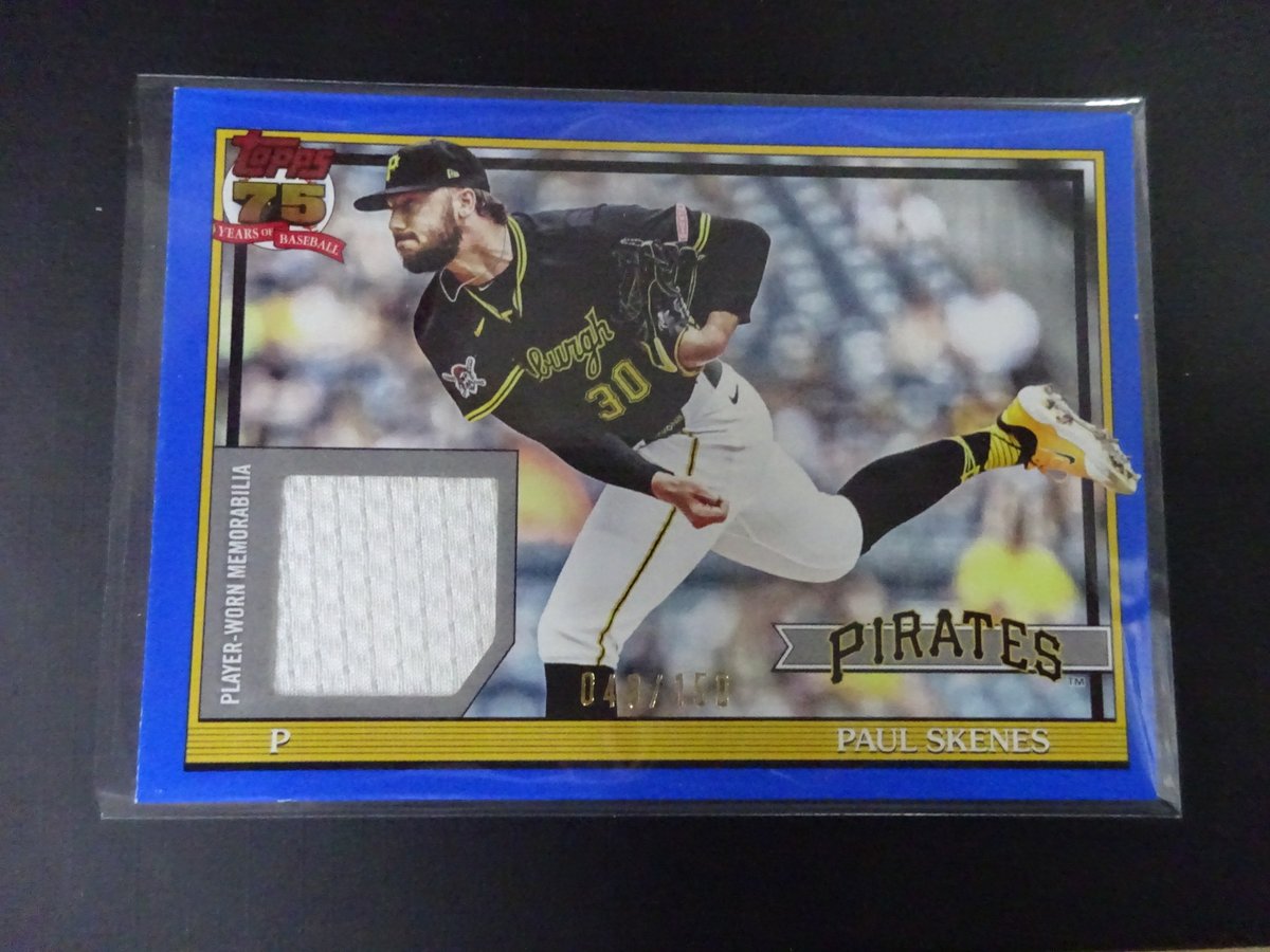 パイレーツ ) ポール・スキーンズ ジャージ 150枚限定