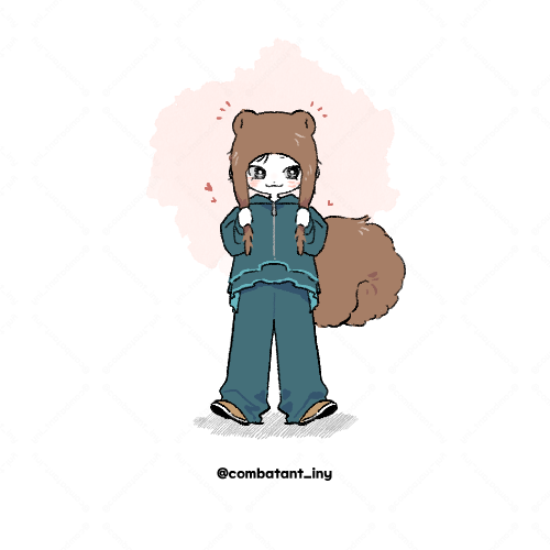 모자도 귀엽고 옷 만들어 입은것도 귀엽고 홍중은 정말 귀여워..😔