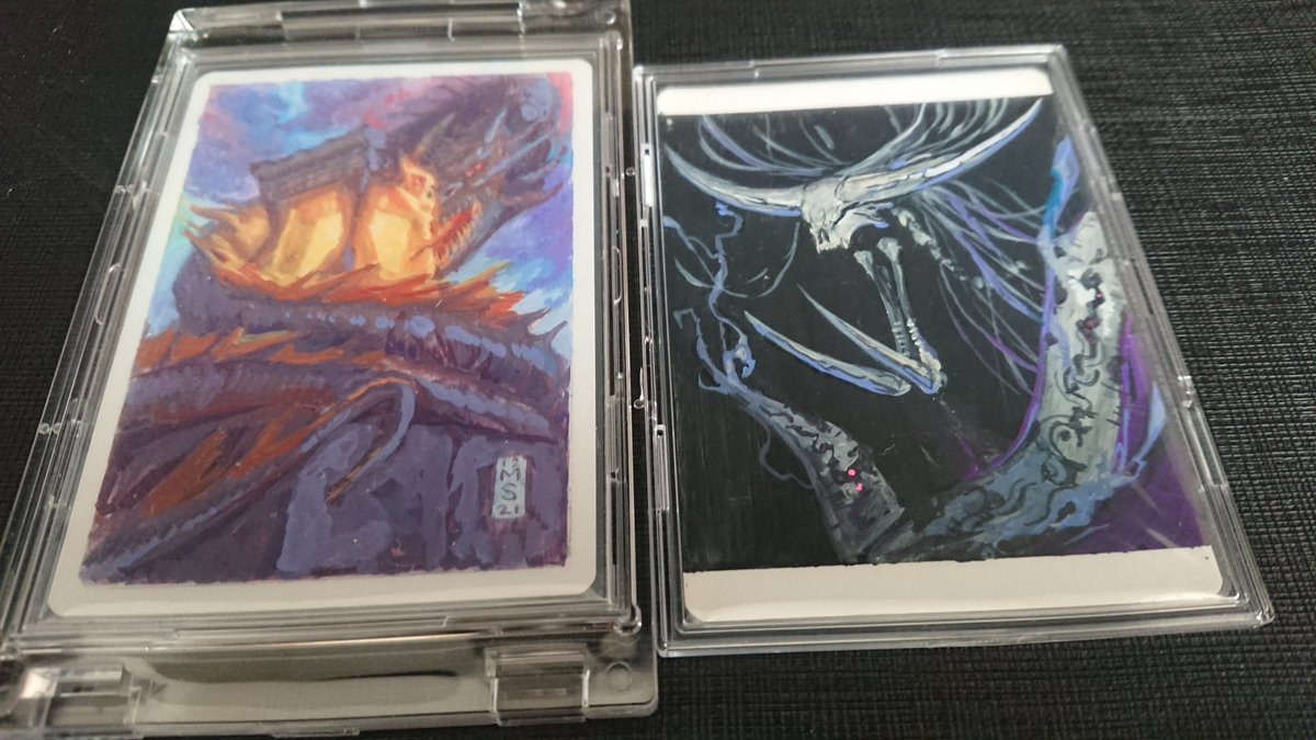 まさか自分が、ここまでガッツリカラーで描き込みな垂涎物の