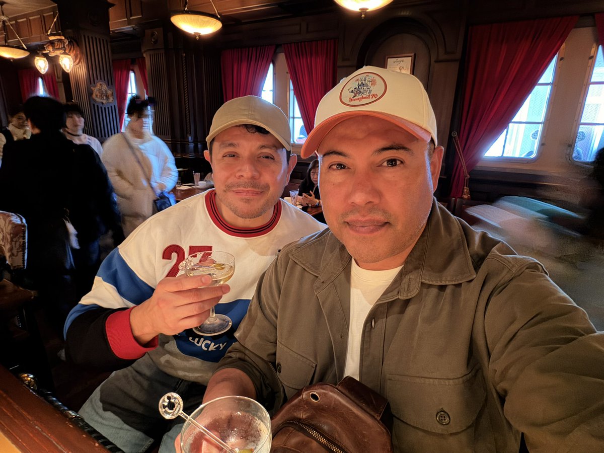 Midafternoon martini at Tokyo DisneySea